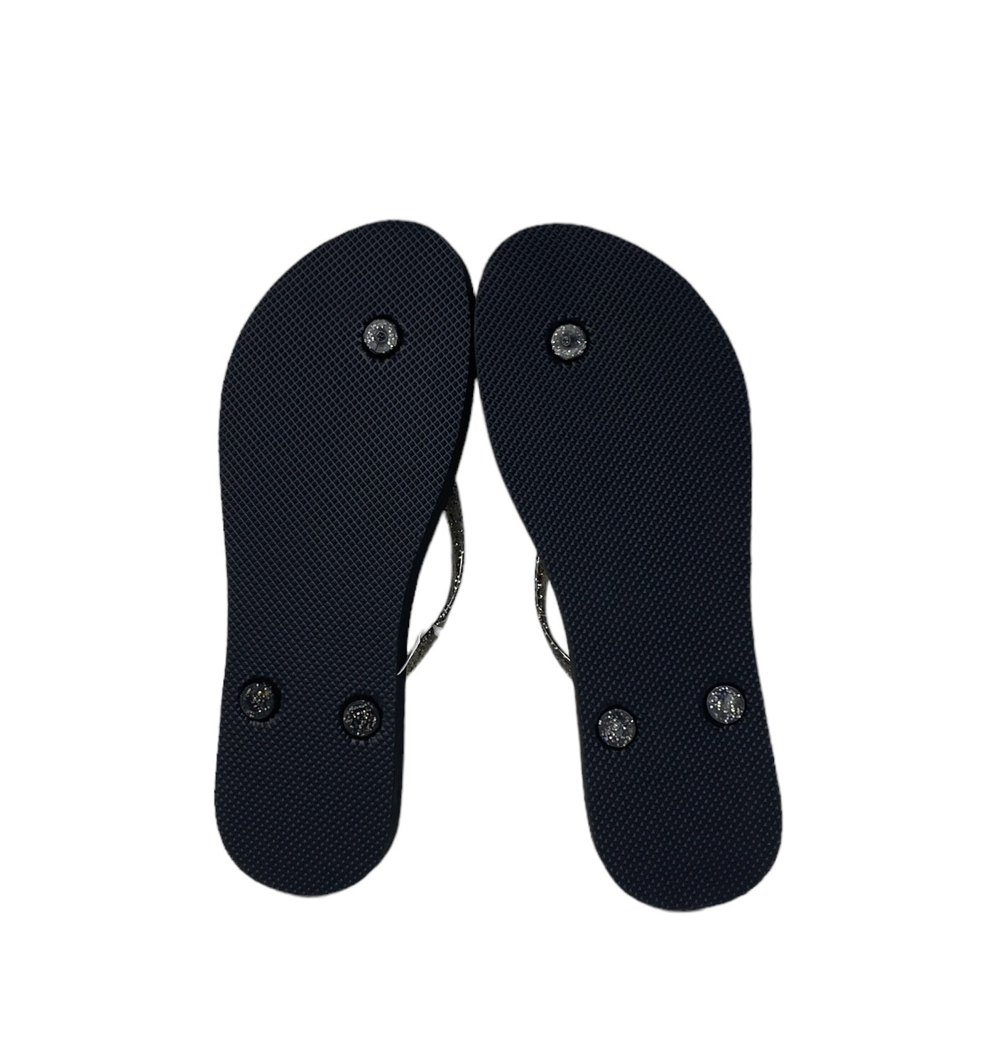 Old Navy Flip Flop Black Glitter Sandals for Women Summer 737433-10-1