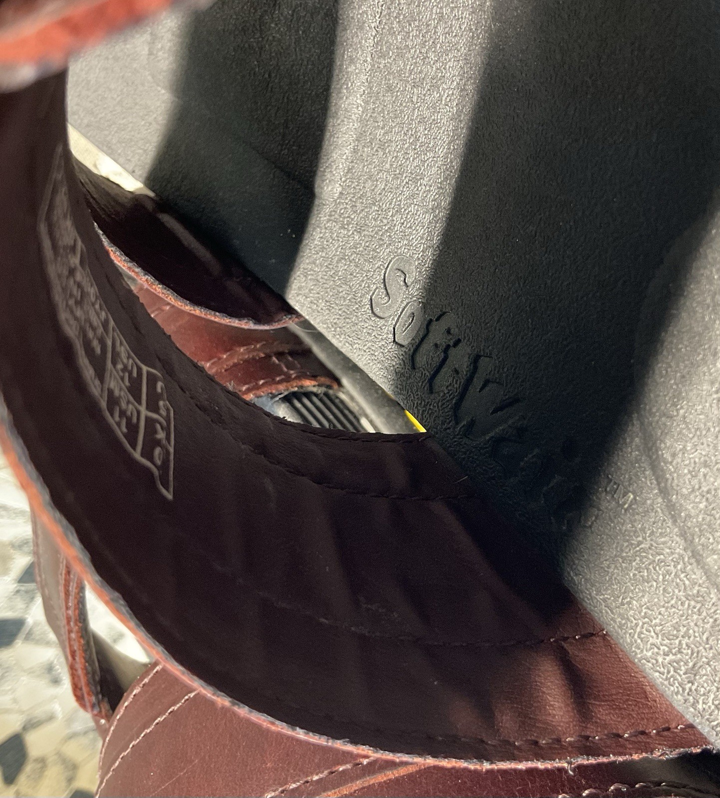 Dr Martens MYLES BRANDO Leather Chunky Buckle Sandal 45 m11 / w12