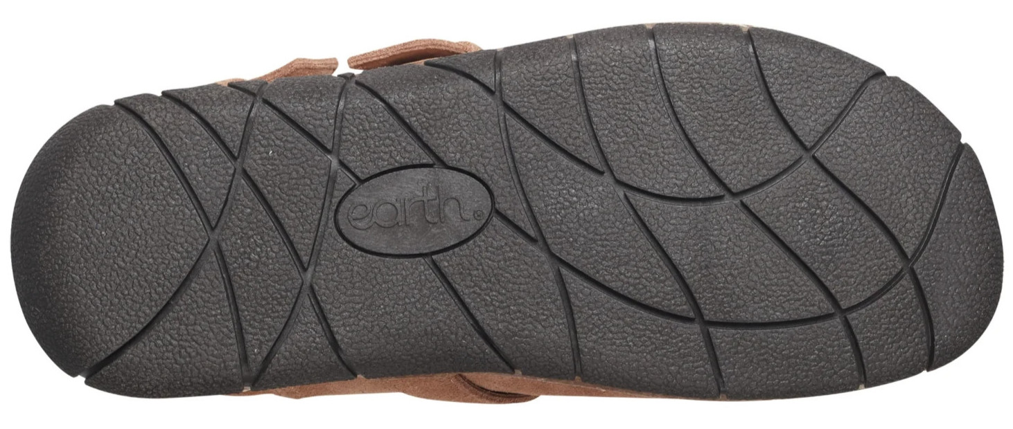 Earth Women’s Elmonte Round Toe Slingback Clogs Medium Brown (Select Size)