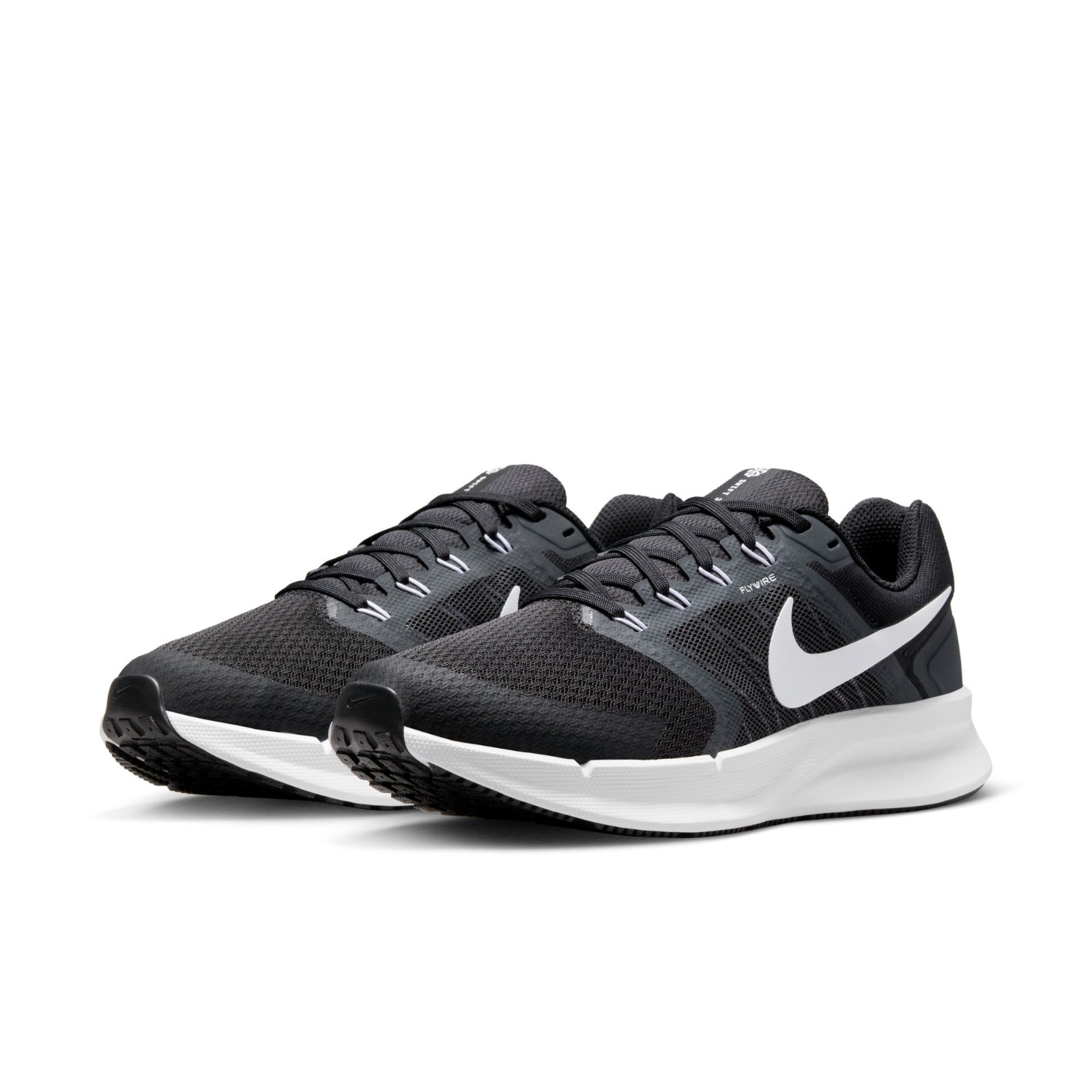 Nike Women’s RUNSWIFT 3 DR2698-002 Black White Athletic Sneaker Shoes