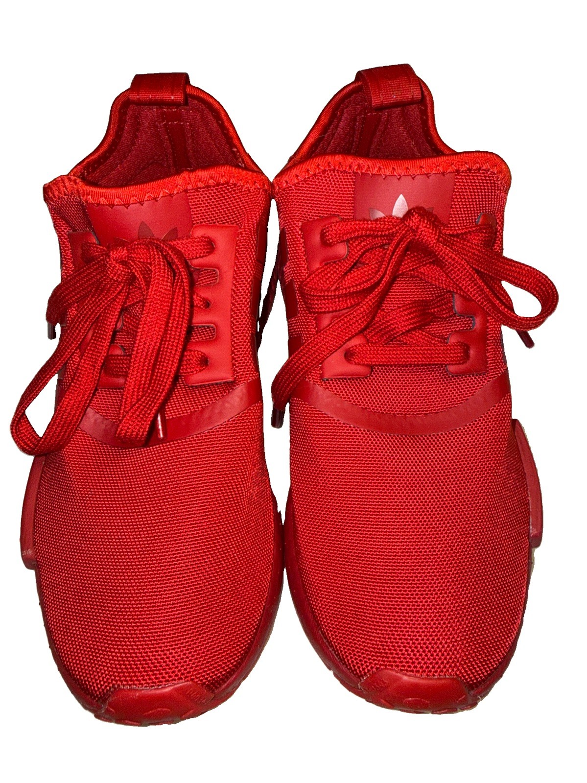 ❤️adidas NMD R1 Triple Red Women’s Mesh Cushioned Sneakers FW4763 2020 Size 6.5