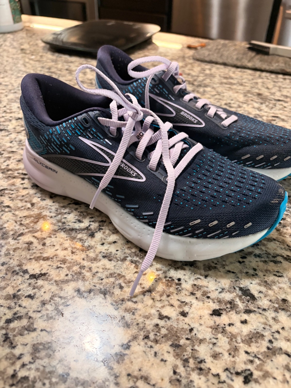 Brooks Glycerin 20 Women’s Size 7 | Navy/Blue/Lavender | 1203691B499