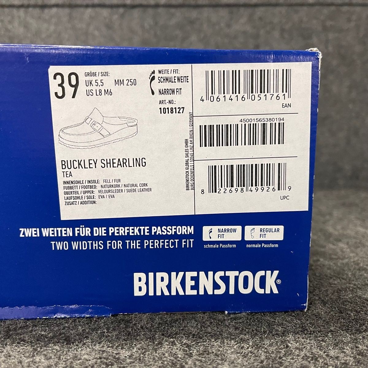 BIRKENSTOCK Buckley Shearling Clog Women’s Size US 8 Tea