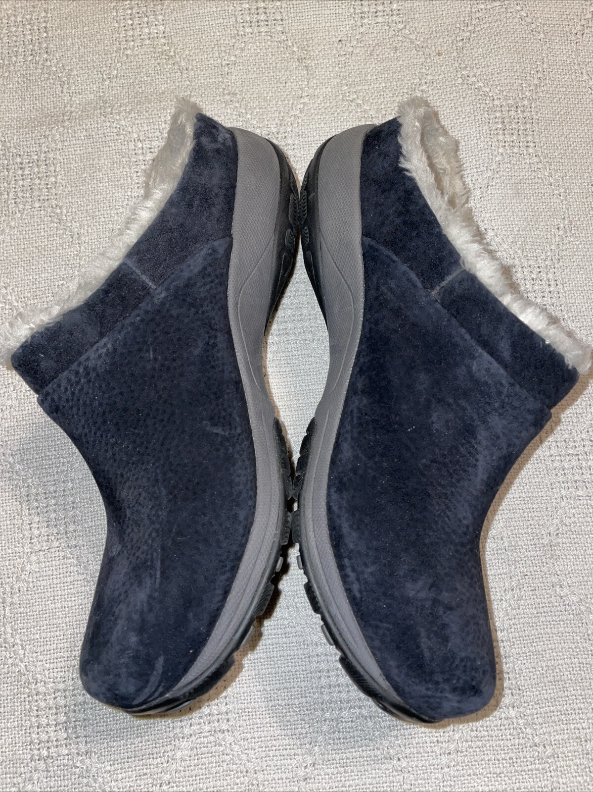 Dansko Womens Casual Mules Size 38 U.S. 7 M Black Suede Leather Workwear Clinic