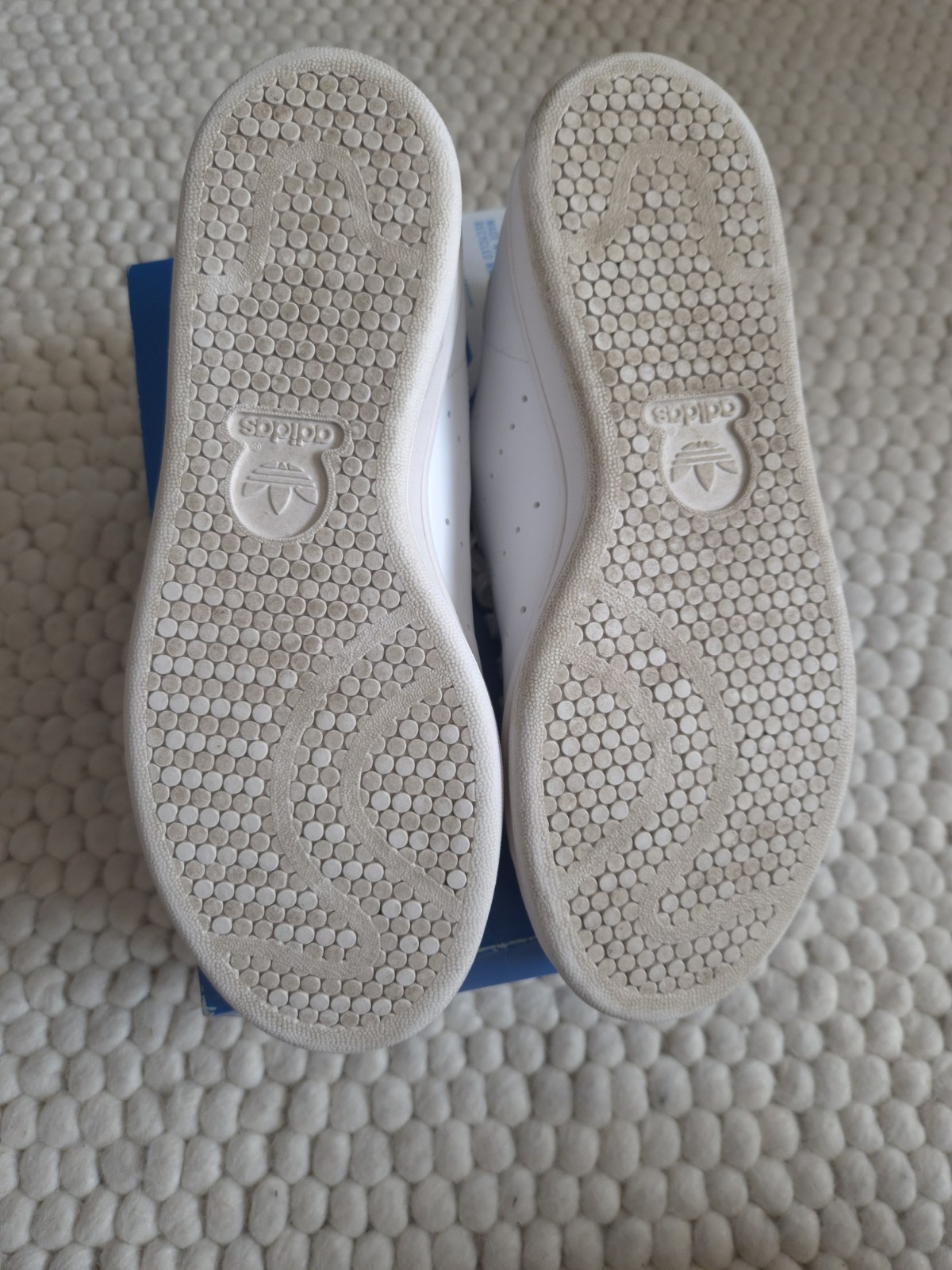 Size 7.5- Adidas Stan Smith White Pale Nude W