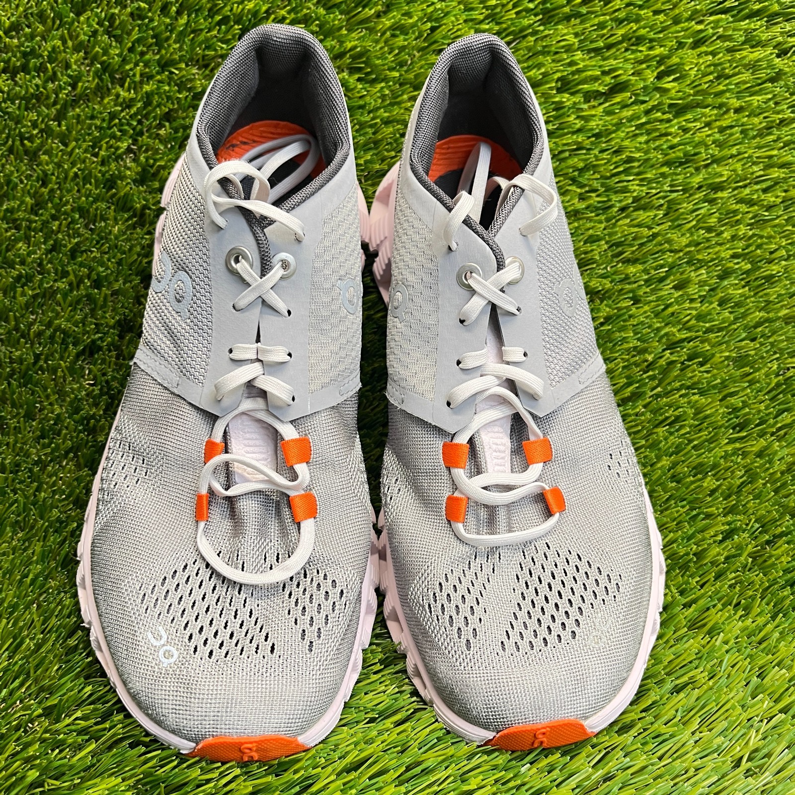 On Cloud X Alloy Gray Lily Pink Womens Size 6.5 Athletic Running Shoes Sneakers
