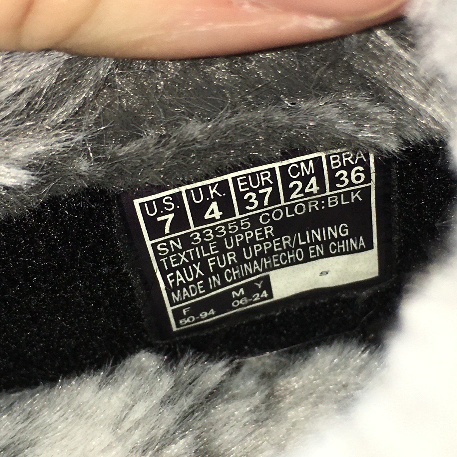 Bobs From Skechers Too Cozy Meow Pajamas Slippers Womens 7 Slip On Black NEW