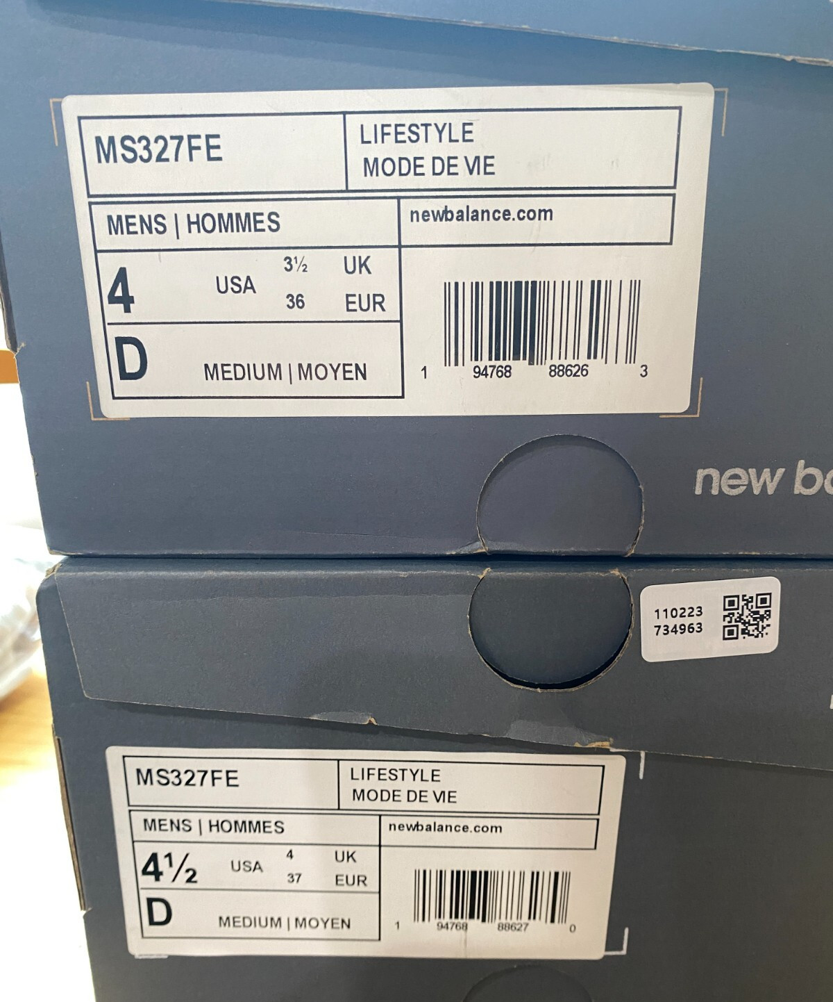 New Balance 327 Lifestyle Women’s Casual Sneaker Sports [EU:36/37] NWT MS327FE