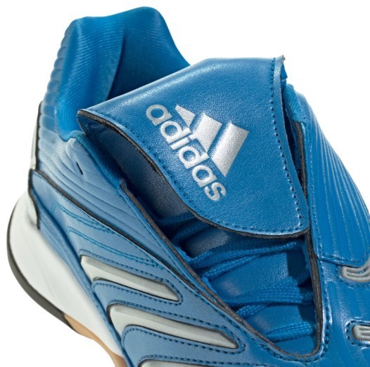 adidas Predator Sala – Women Indoor Soccer Shoes Blue Silver Metallic JR1637 NEW