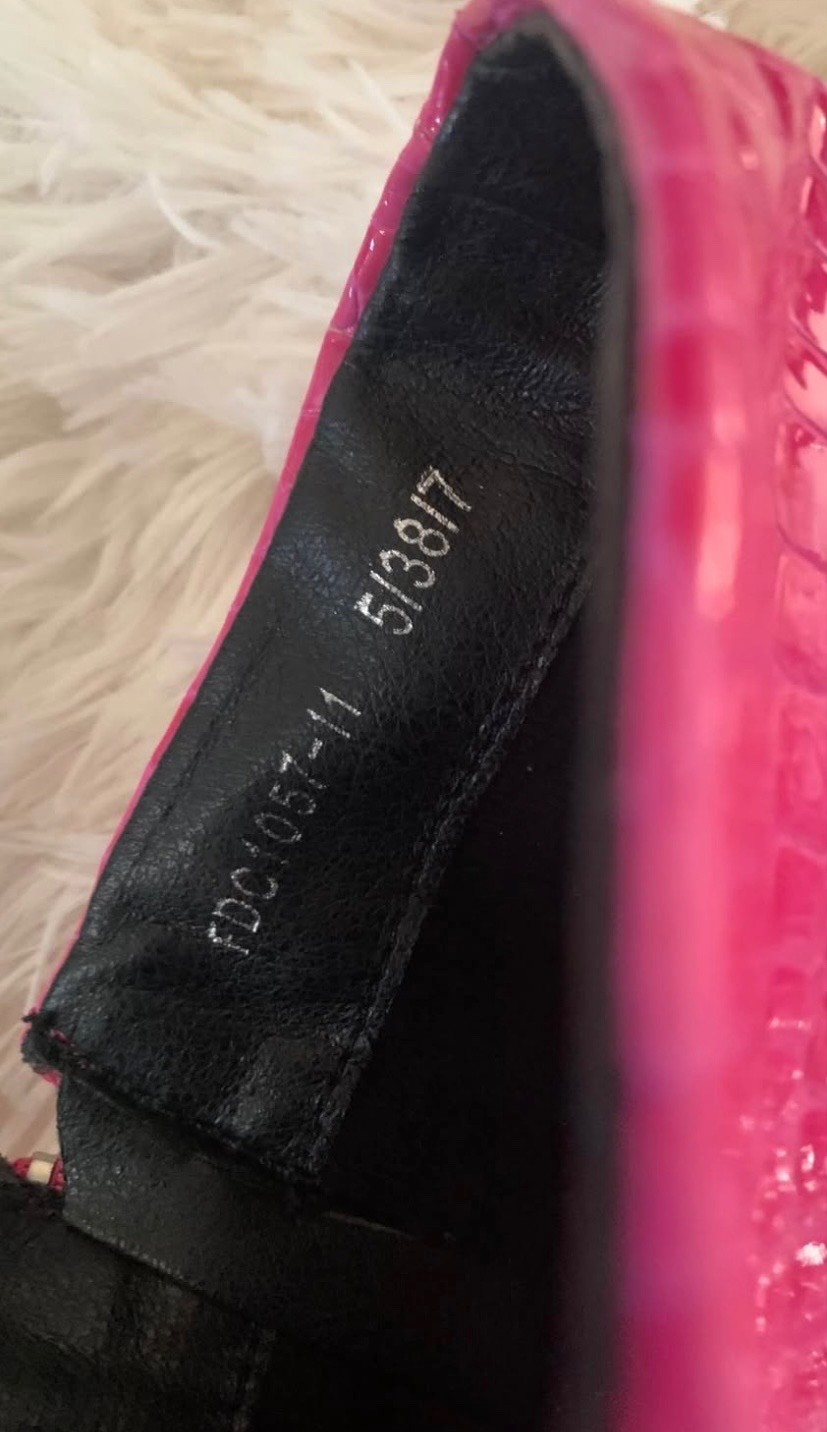 Pink boots size 8