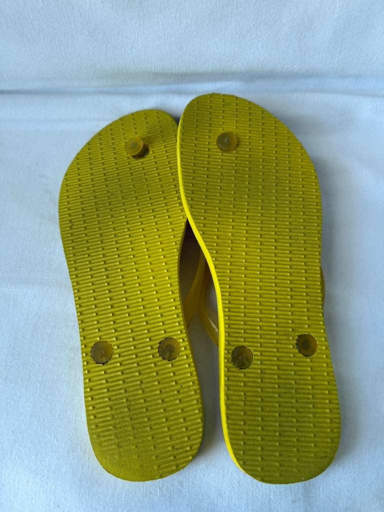 Havaianas Rio 2016 Olympic Flip Flops Yellow Red Women’s 9/10 EU 41/42