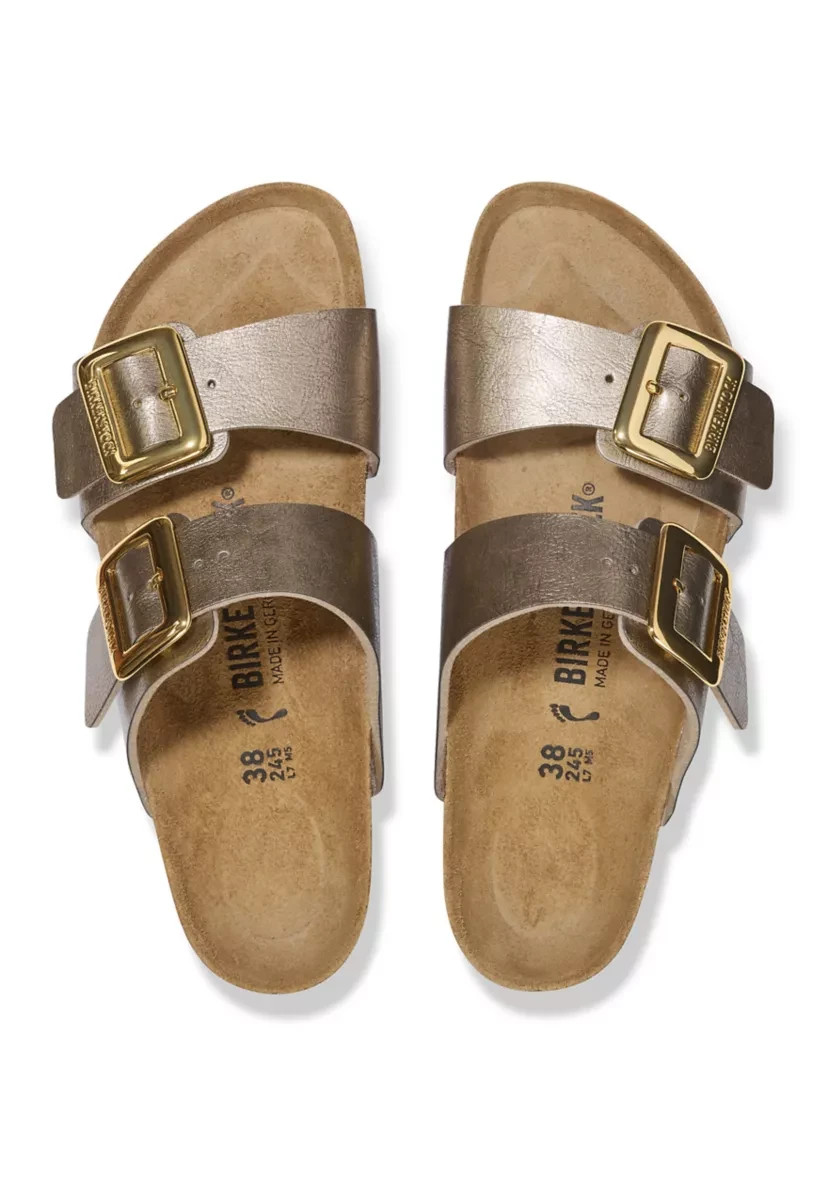 Free Shipping Birkenstock Sydney Luxe Buckle Sandals Size US NO IMPORT FEE