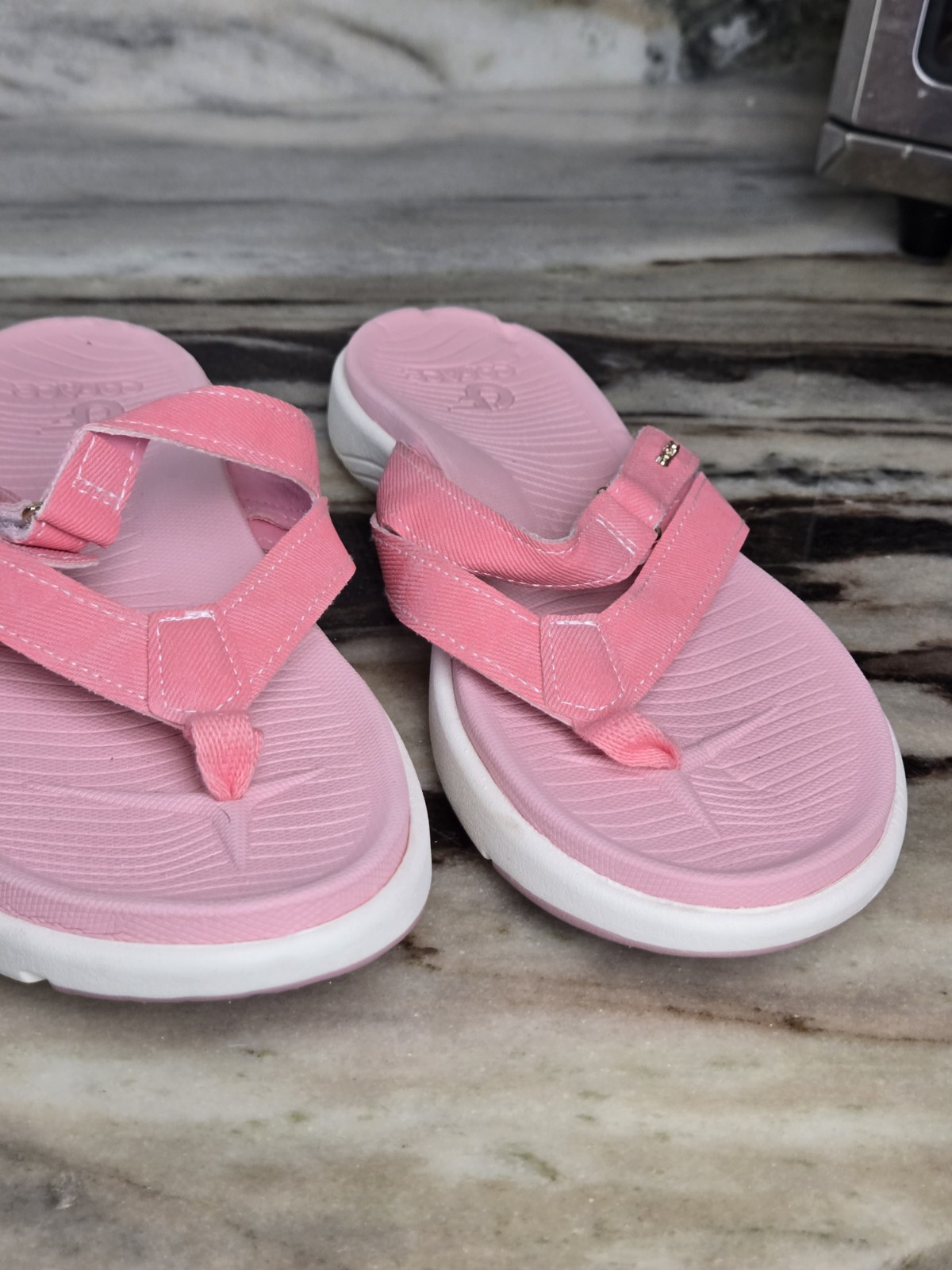 COFACE Flip Flops Thong Arch Support Beach Thong Pool Vacation Summer 41 US 10