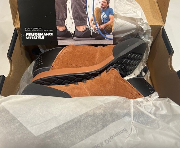 Black Diamond Unisex-Adult Hiking Session Suede Shoes Moab Brown NIB – 6M / 7.5W