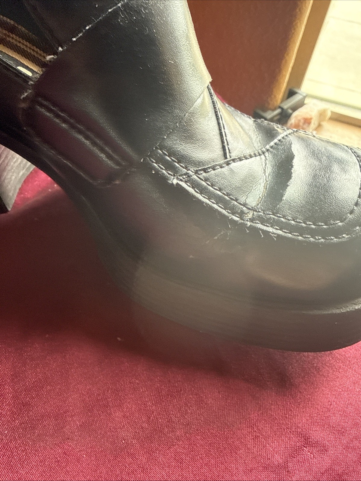 Mudd Chunky Y2K VTG Black Heel Loafer Preppy Platform Shoes 6