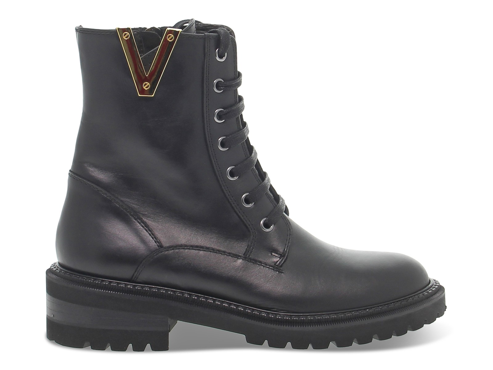 Polish Via Roma 15 3422 N Black Leather – Women’s Shoes