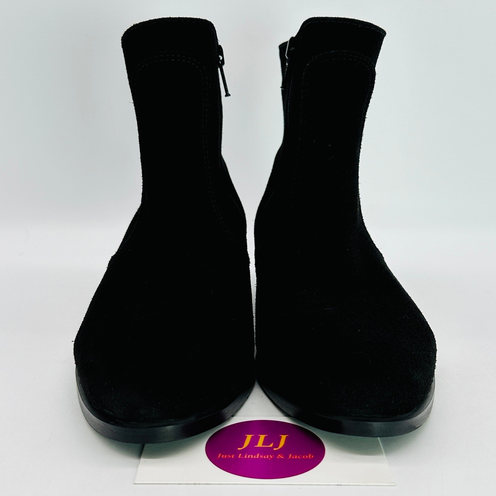 La Canadienne Women’s Sophie Black Waterproof Suede Cold Weather Boots Size 5.5