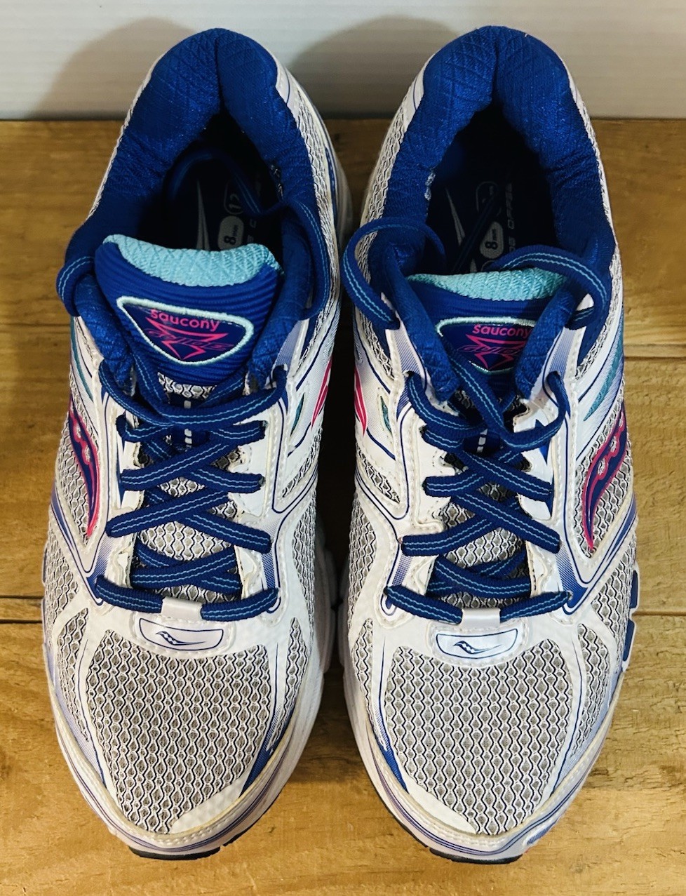 Saucony Shoes Womens Size 8.5 Wide Mesh Running Guide Power Grid 8mm S10257-1