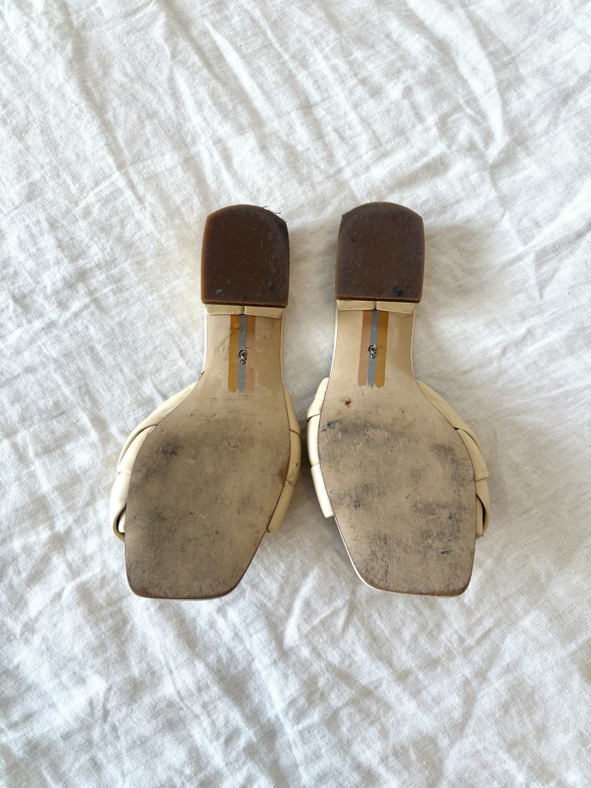 Sam Edelman Dawson Sandals Eggshell