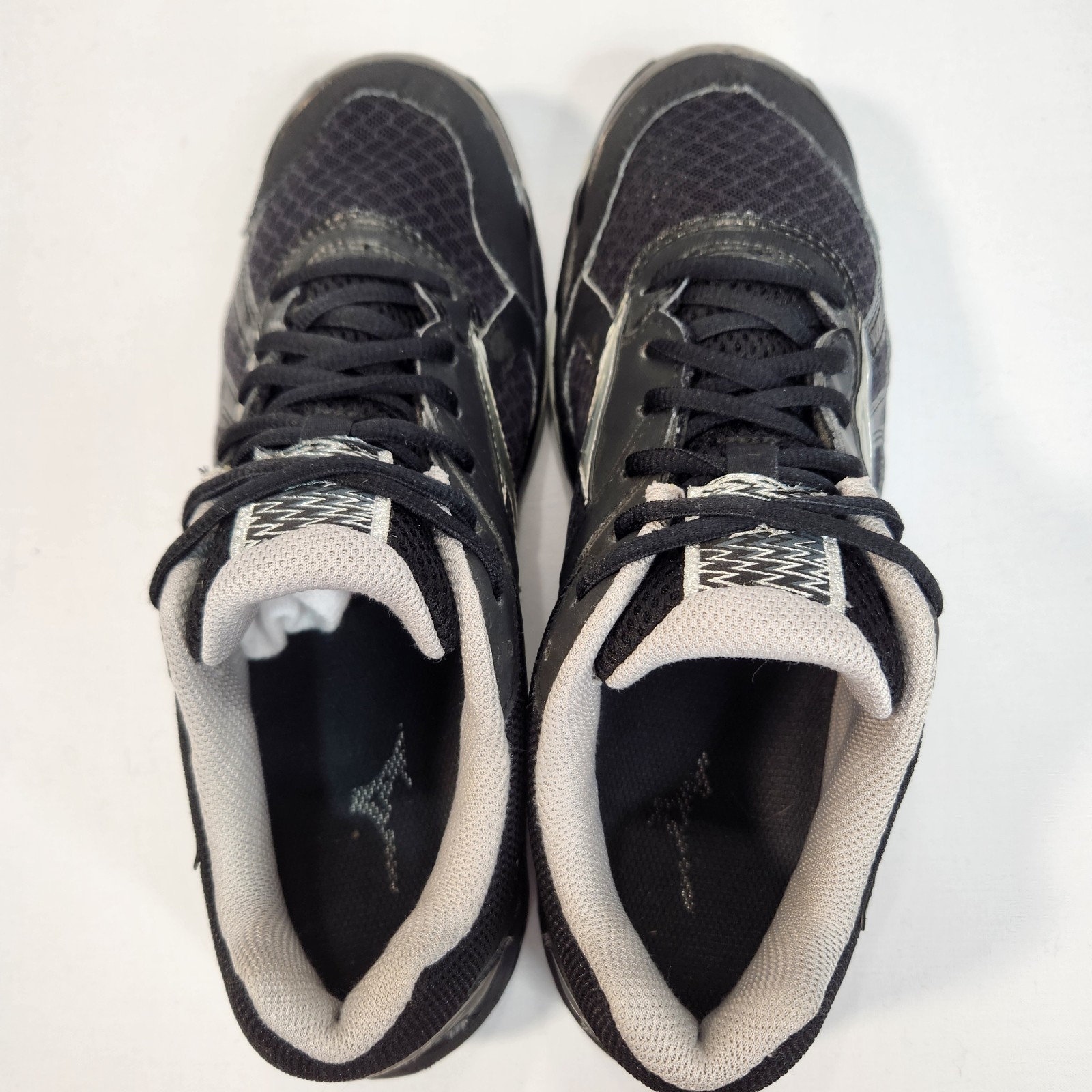 Mizuno Wave Bolt 7 Shoes Womens 9 Black Athletic Volleyball Sports Sneakers