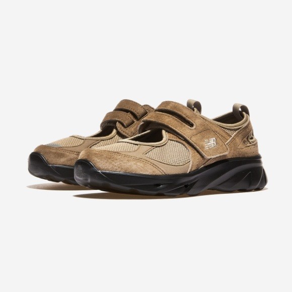 New Balance Breeze Womens Mary Jane Sneakers Camel Brown Beige SD2203BE