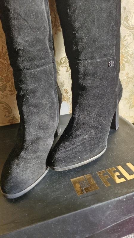Women Baldinini boots black suede 37 #5G20