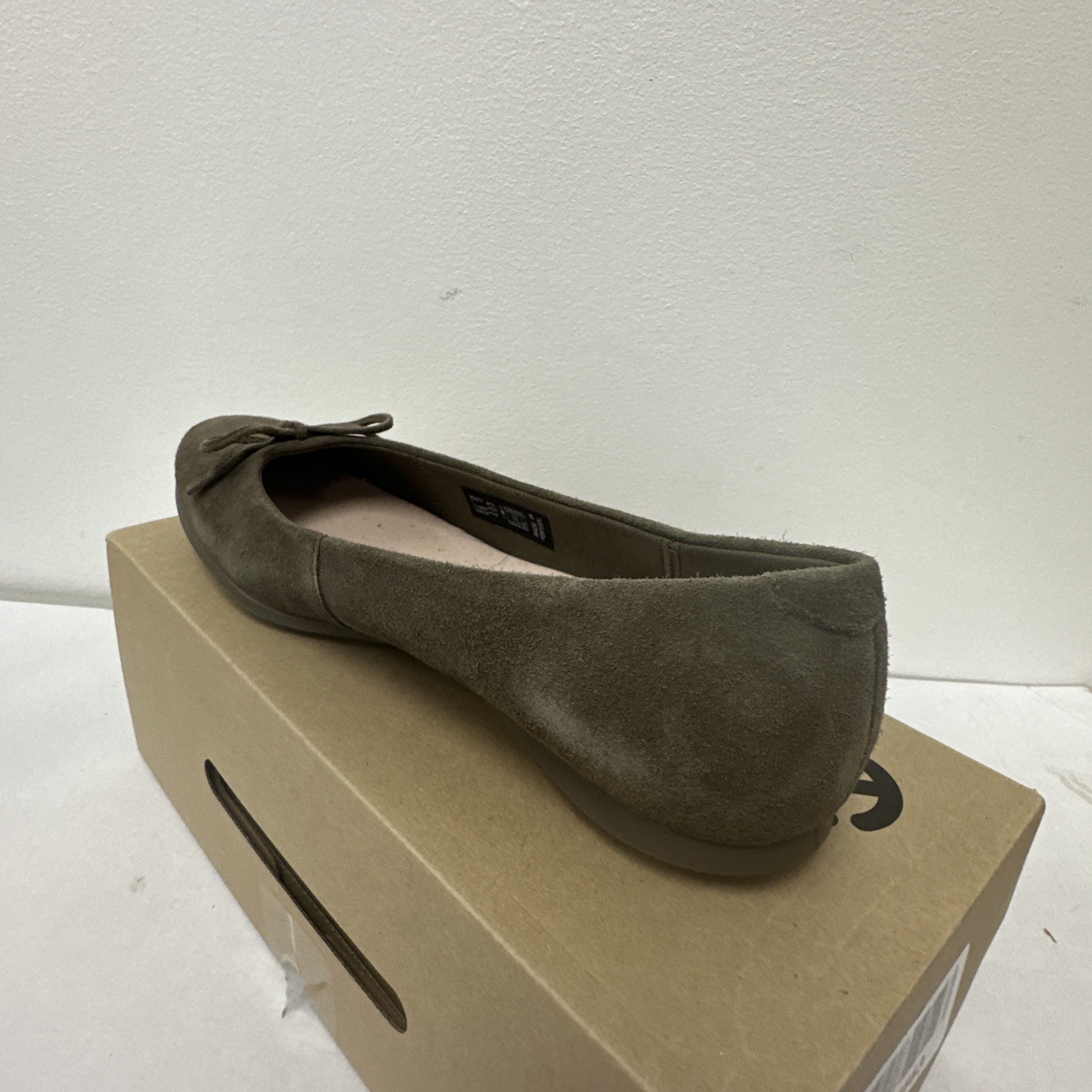 ECCO TOUCH BALLERINA FLAT | ARTICLE 271713 | DARK CLAY 05559 | SIZE 10-10.5US