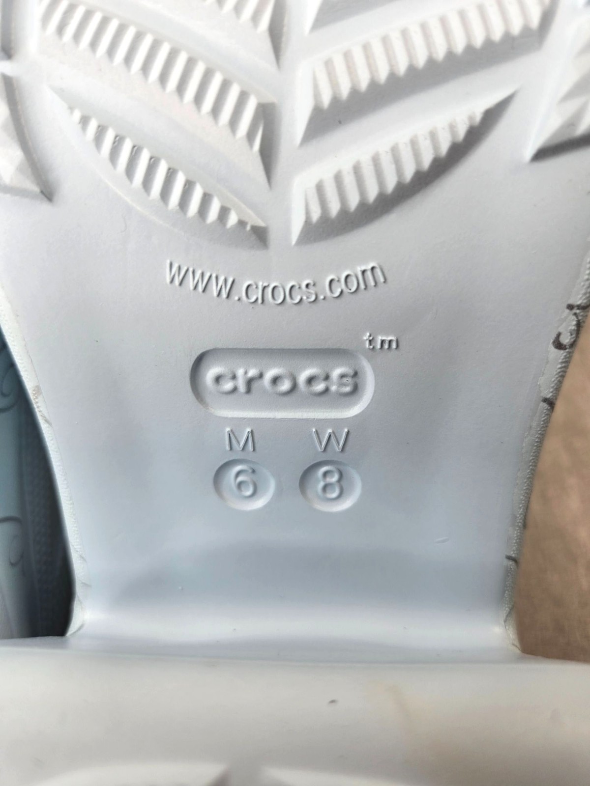 Crocs Disney Cinderella Siren Platform Clog 8 Adults Blue Chunky Shoe Y2K Kawaii