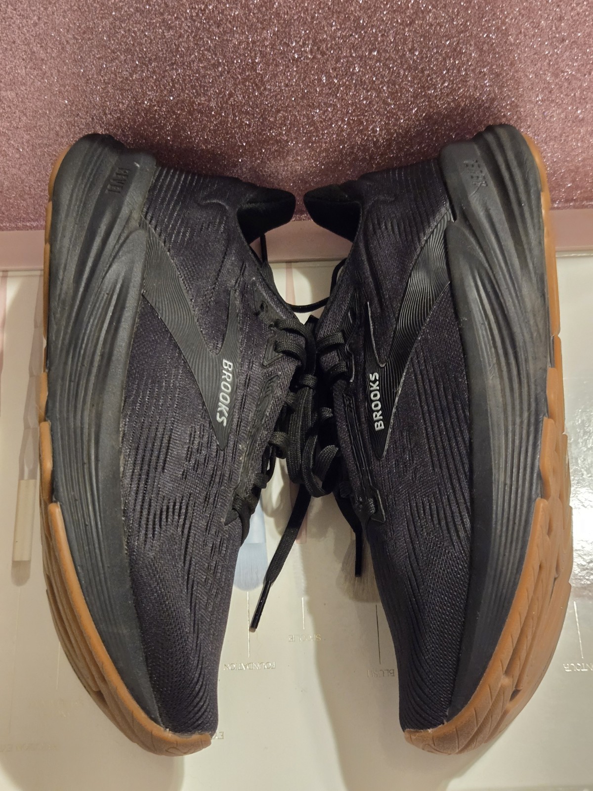 Brooks Revel 8 Black Gum Women’s Running Shoes Size 7.5 Medium 1204561B072