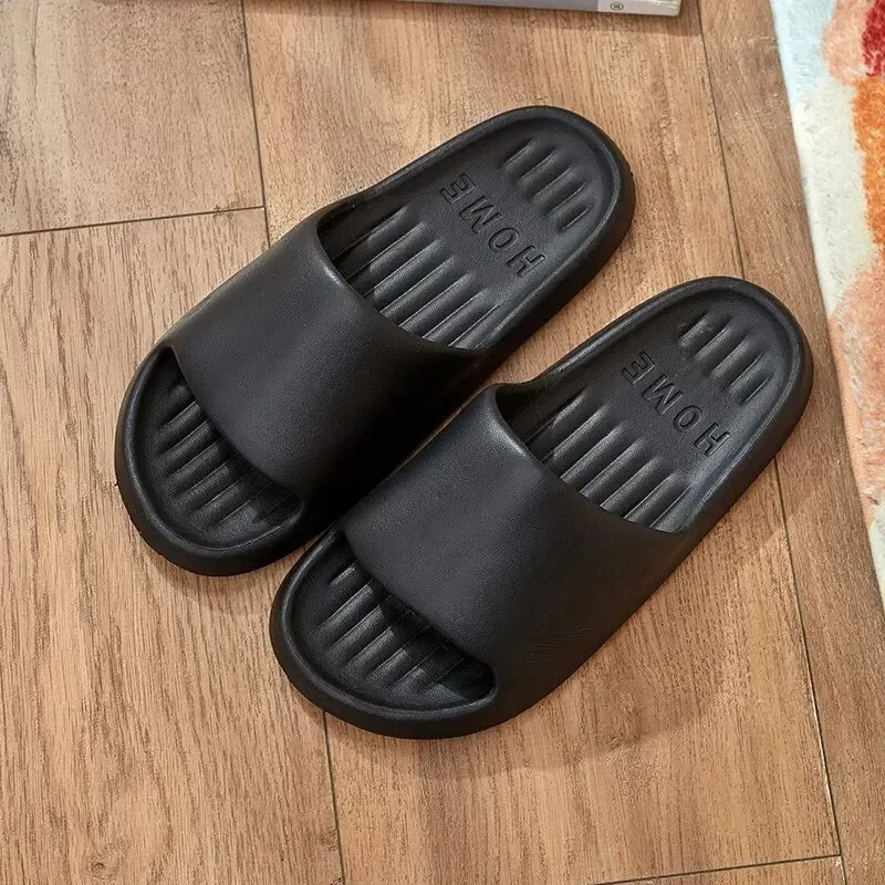 Soft Slippers Couples Home Outdoor Slipper Summer Women Bedroom Thick Bottom Sho