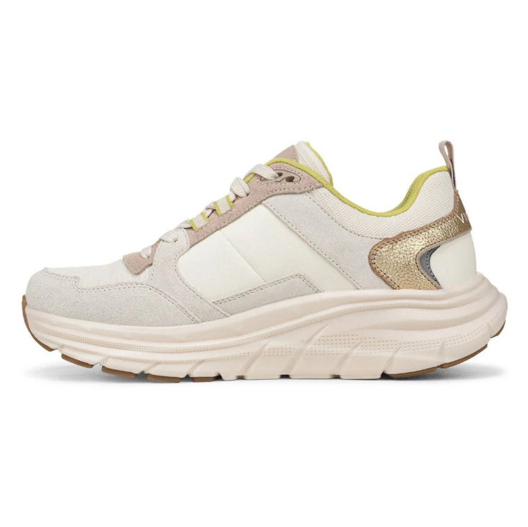 Vionic’s Walk Max Skyline Sneaker, Ivory Gold