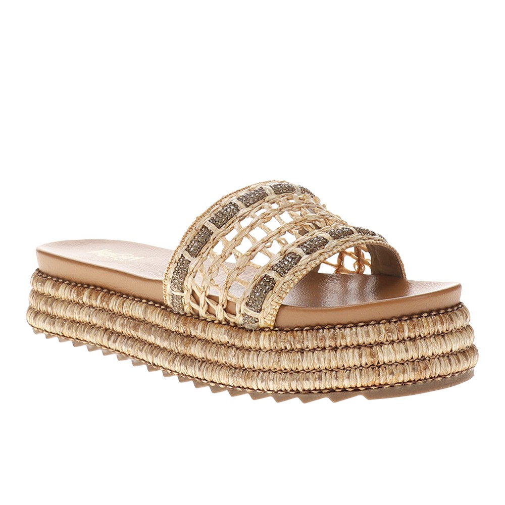 Corkys Hangover Platform Womens Brown Casual Sandals 41-0580-RAFF