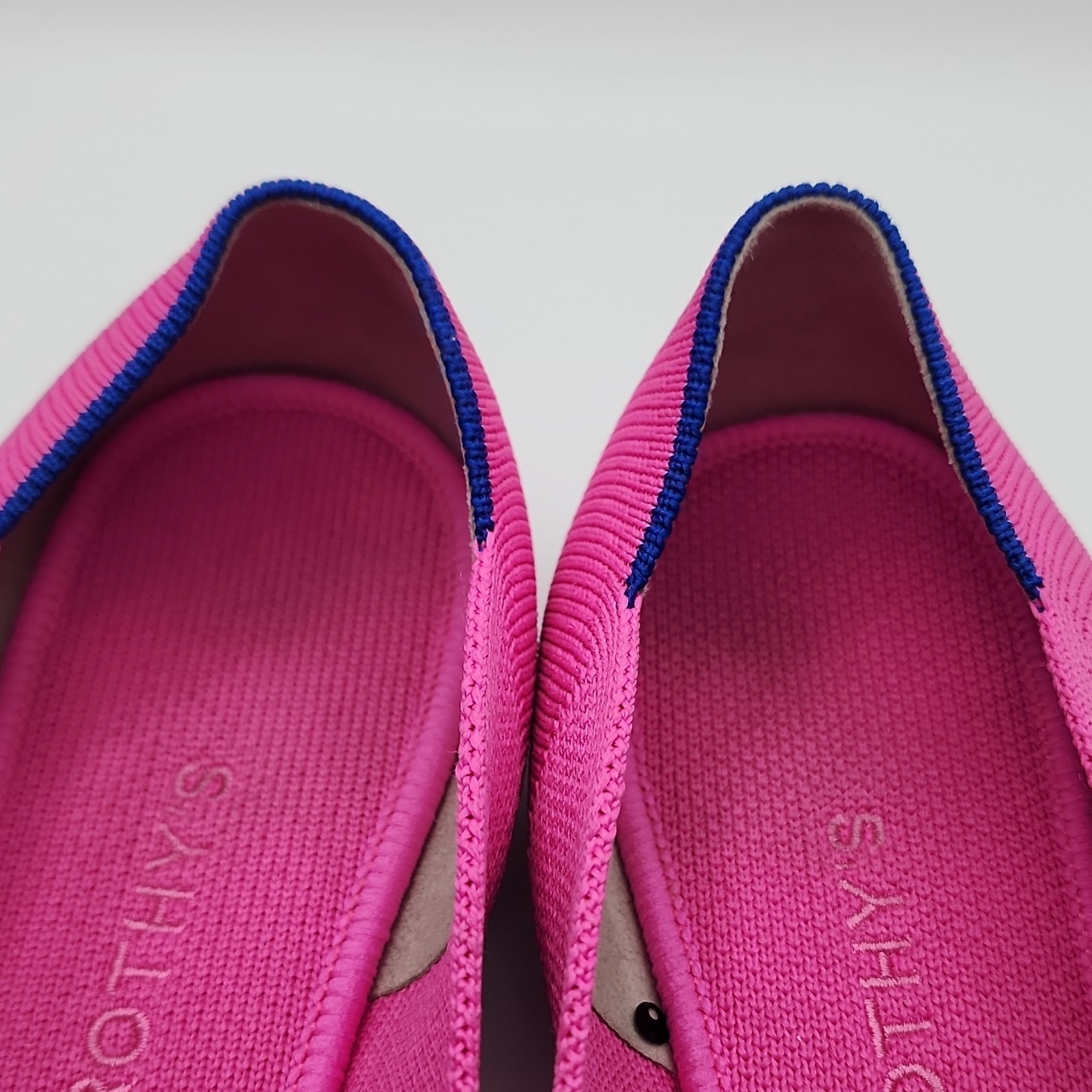 Rothy’s Pink Knit Slip-On Ballet Flat Round Toe Women’s US 10 EU 41