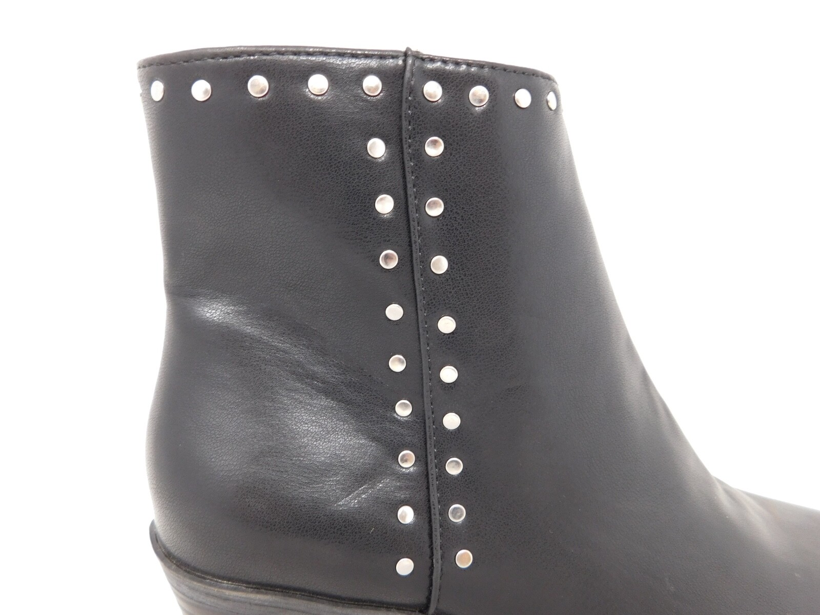 BP Women’s Boots Size 5.5 Wylie Bootie Black Studded Zipper Chelsea Cowgirl Shoe