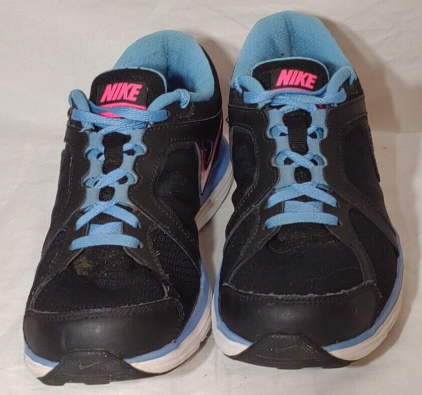 Nike Womens Dual Fusion ST3 657498-003 Black Running Shoes Sneaker Size 8