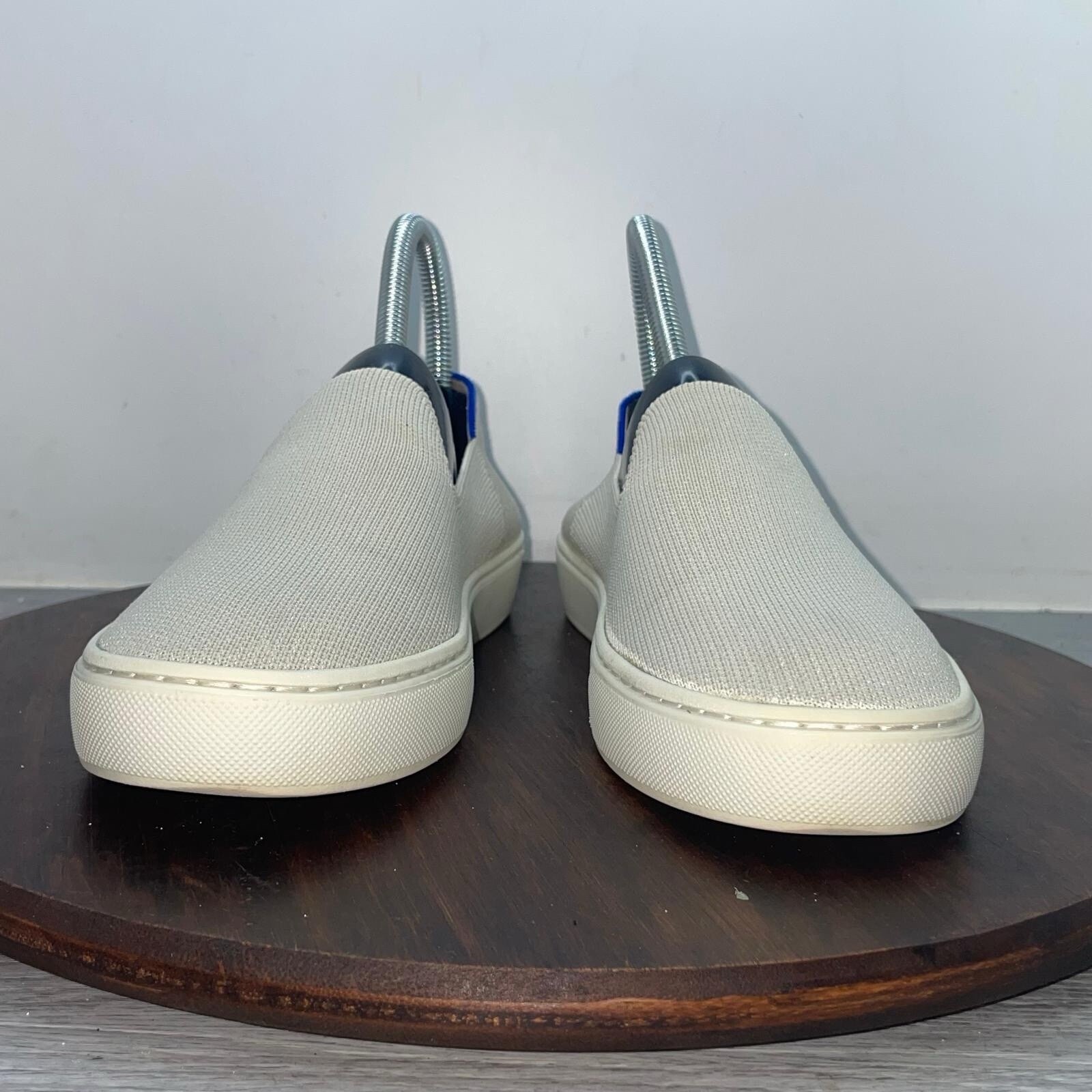 Rothy’s The Slip On Sand Knit Fabric Low Top Everyday Sneakers Women’s Size US 6