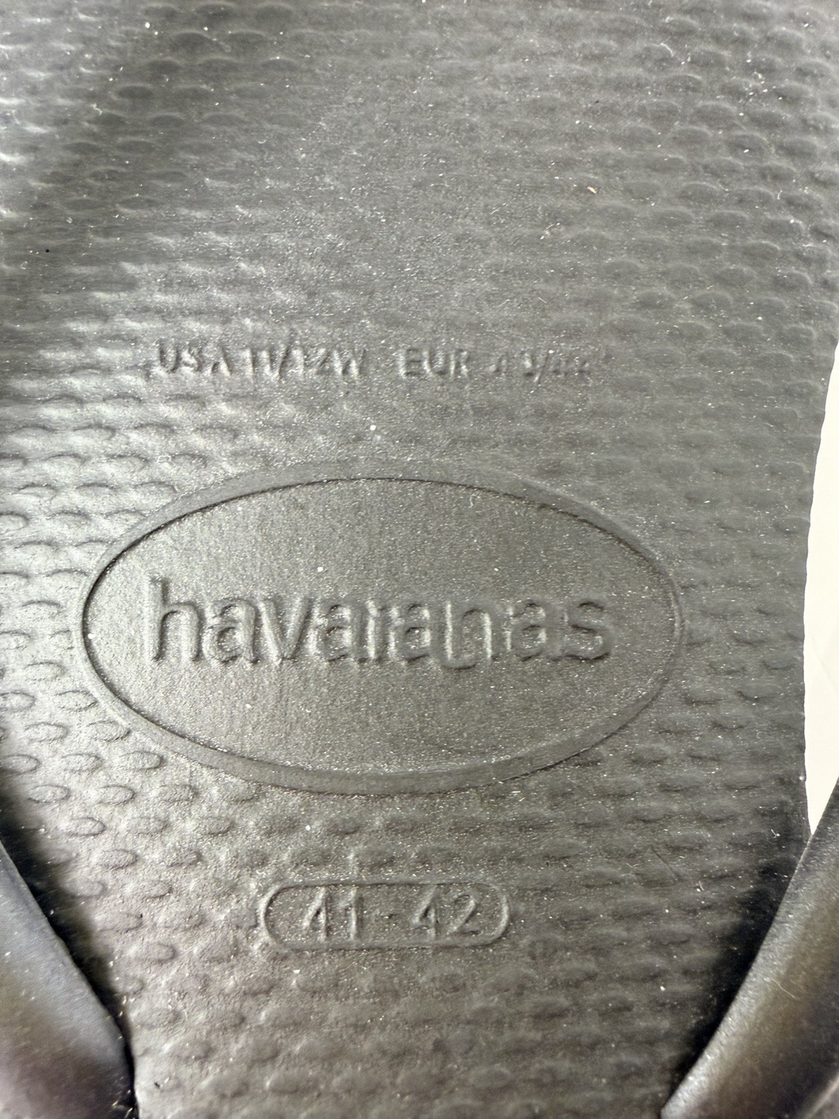 Havaianas Women’s Slim Flip Flop Sandals – Black, US 11/12