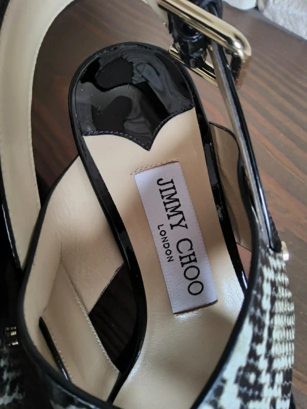RRP €850 Jimmy Choo Aix 65 sandals EUR 36 new with box