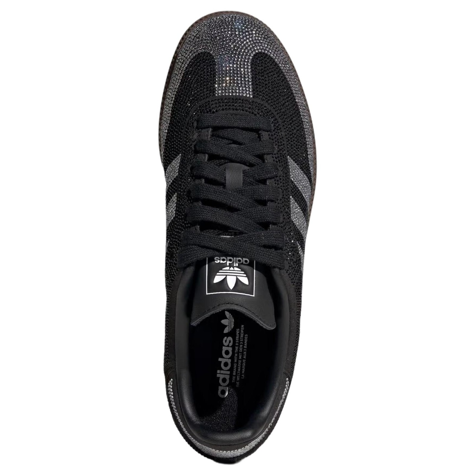 Samba Wmns Adidas Originals Og ‘Black Silver Rhinestones’ Women’s – IH9052