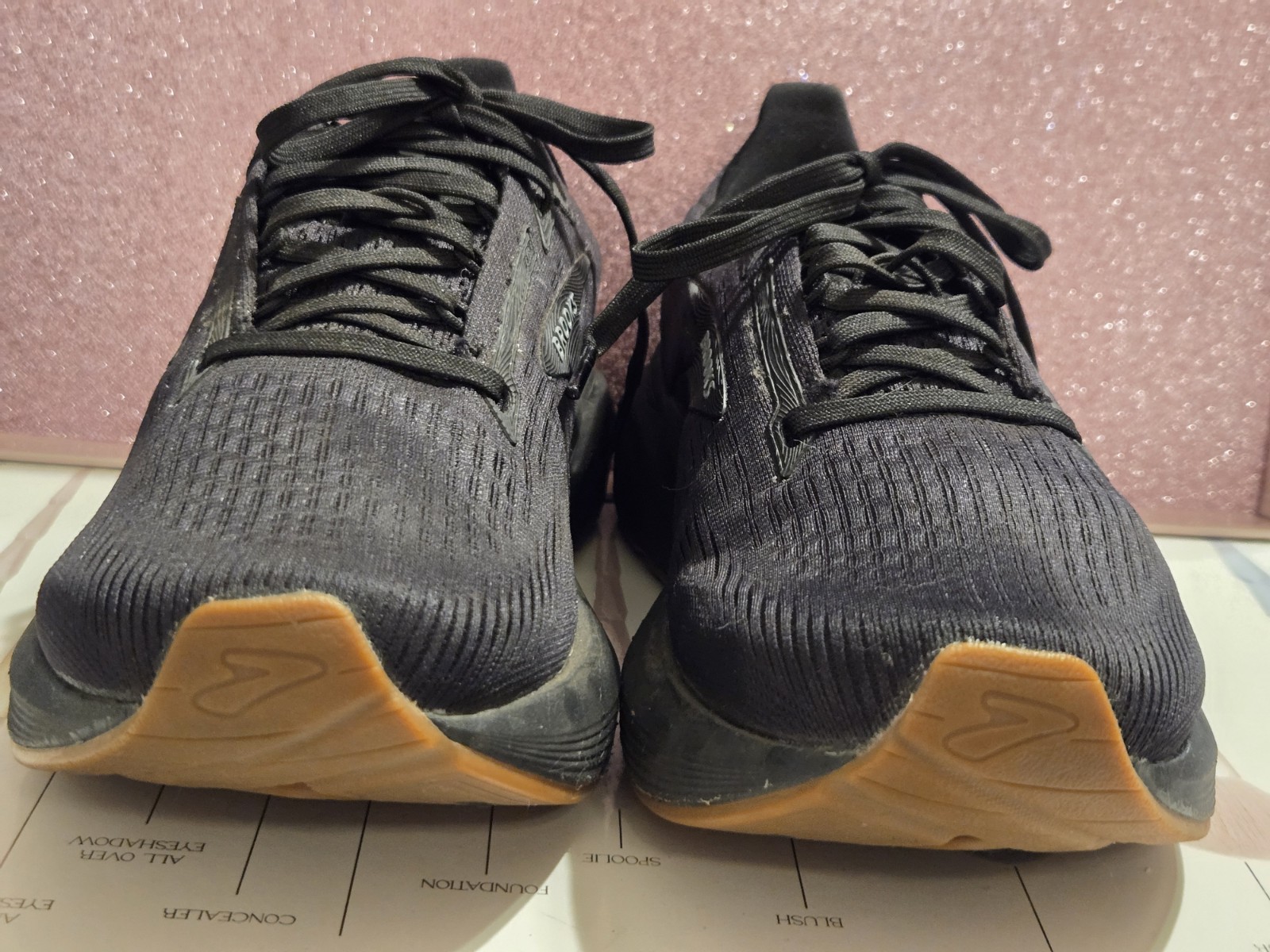 Brooks Revel 8 Black Gum Women’s Running Shoes Size 7.5 Medium 1204561B072
