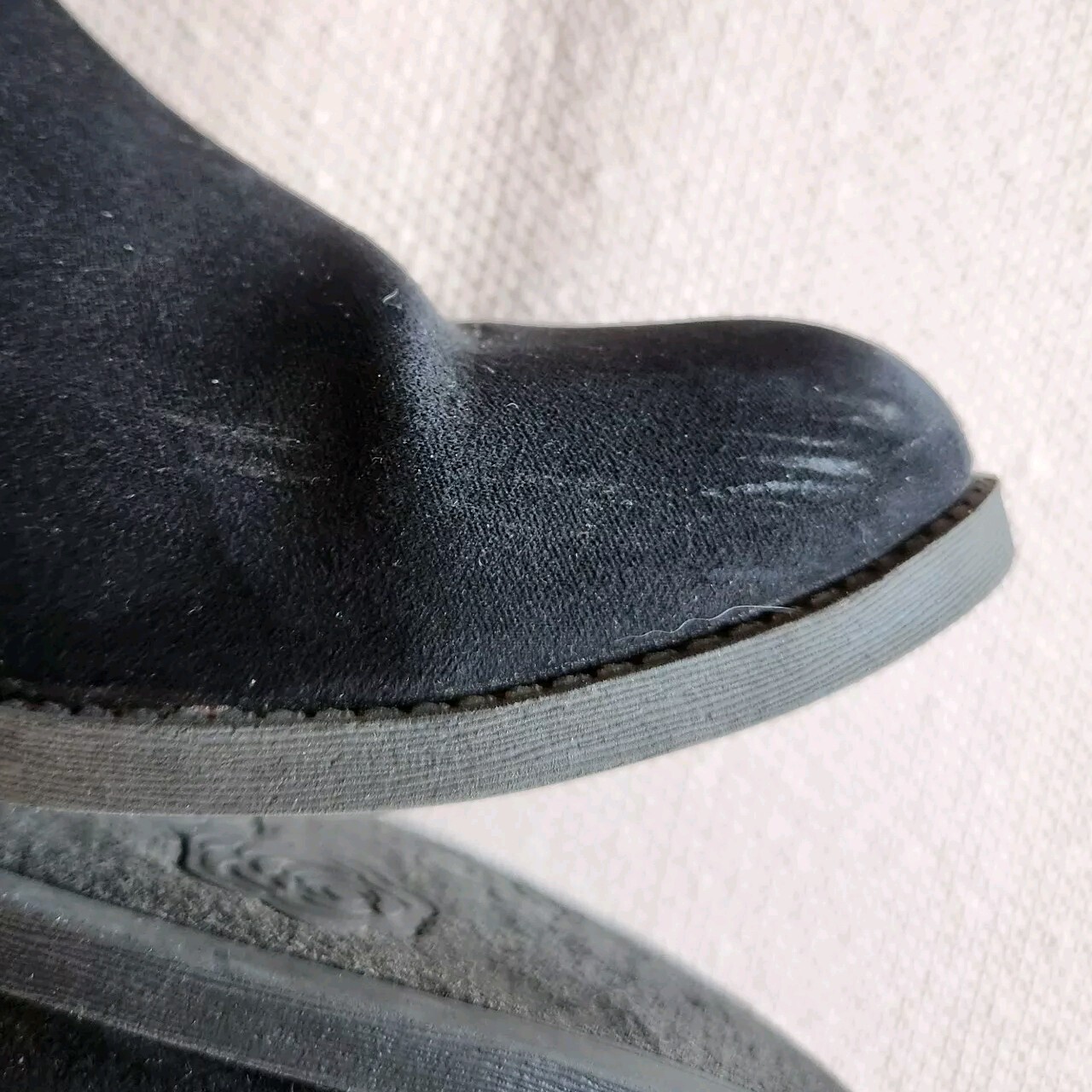Carlos By Carlos Santana Black Suede Bates 2 Boots Womens Size 11 M Booties