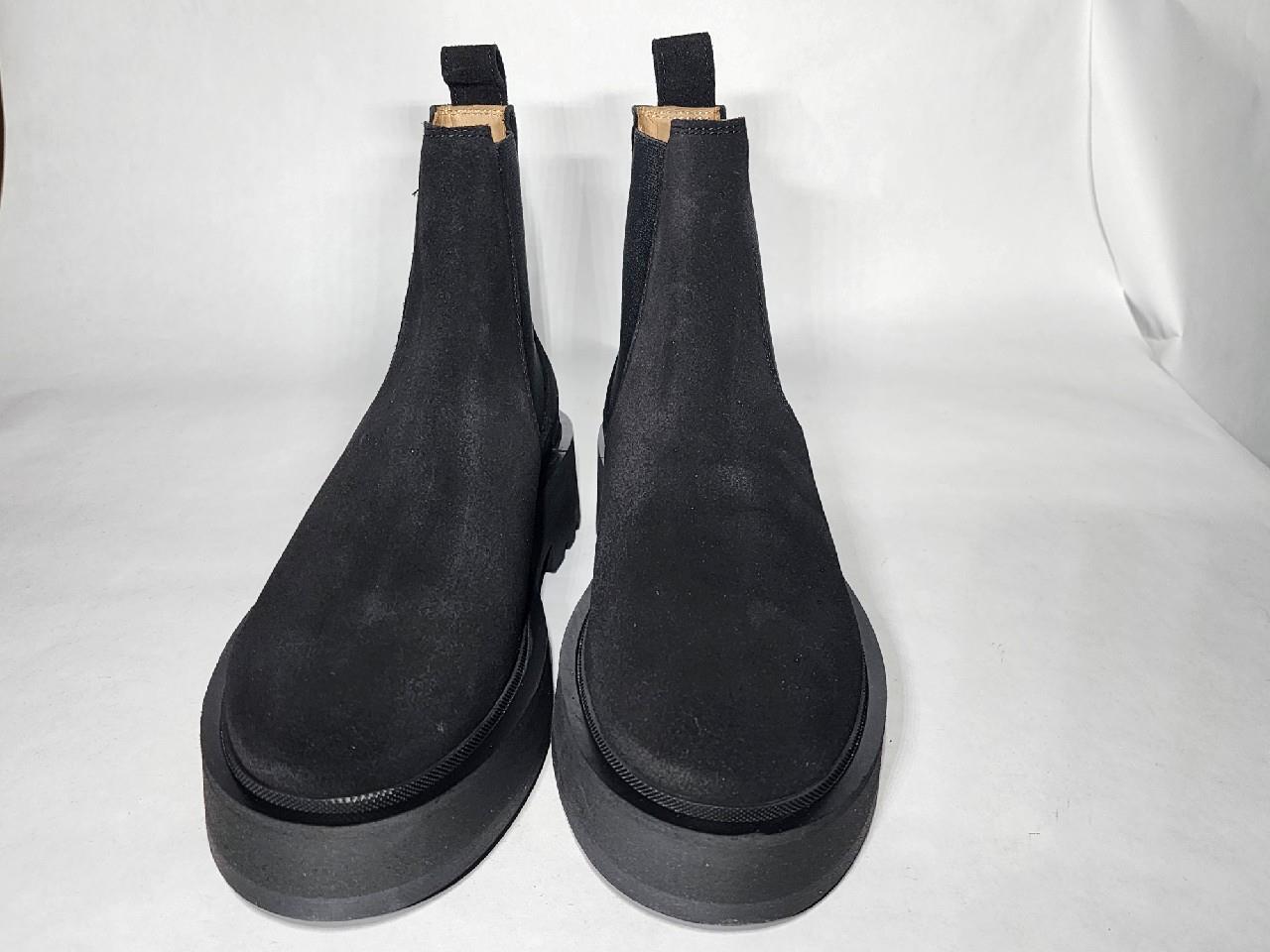And Other Stories Black Suede Ankle Boots