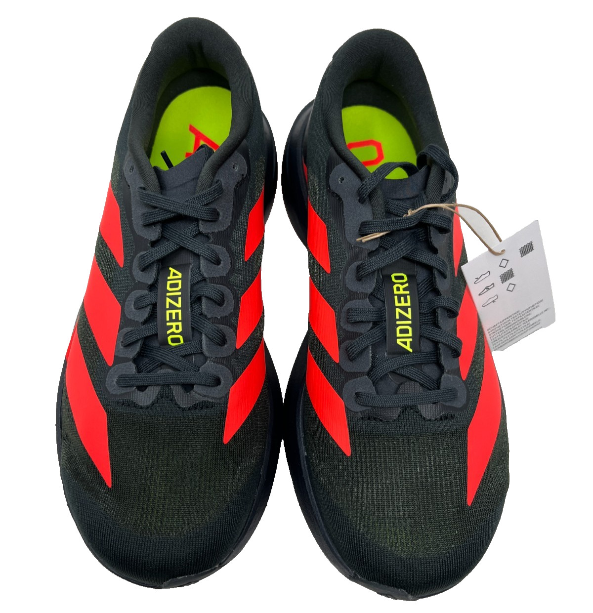adidas Adizero Evo SL Running Shoe -Women’s, Carbon/Lucid Red/Solar Slime – NEW