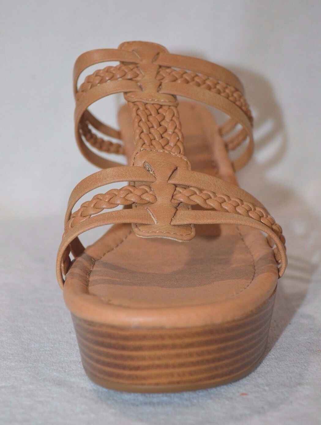 Sonoma Women’s Xandra Nude Platform Wedge Sandals – Size 9.5 NWB