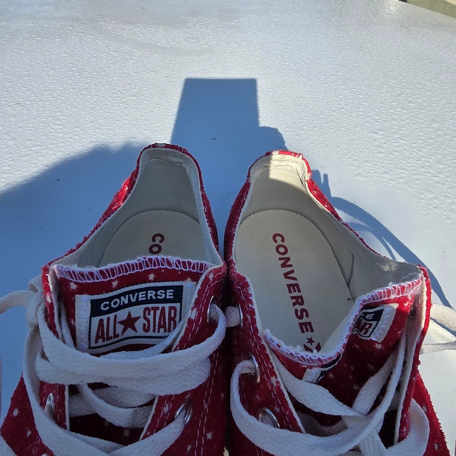 Converse Shoes Size M 10 W 12 Unisex CT All Star Ox 160517F Red Running Sneakers