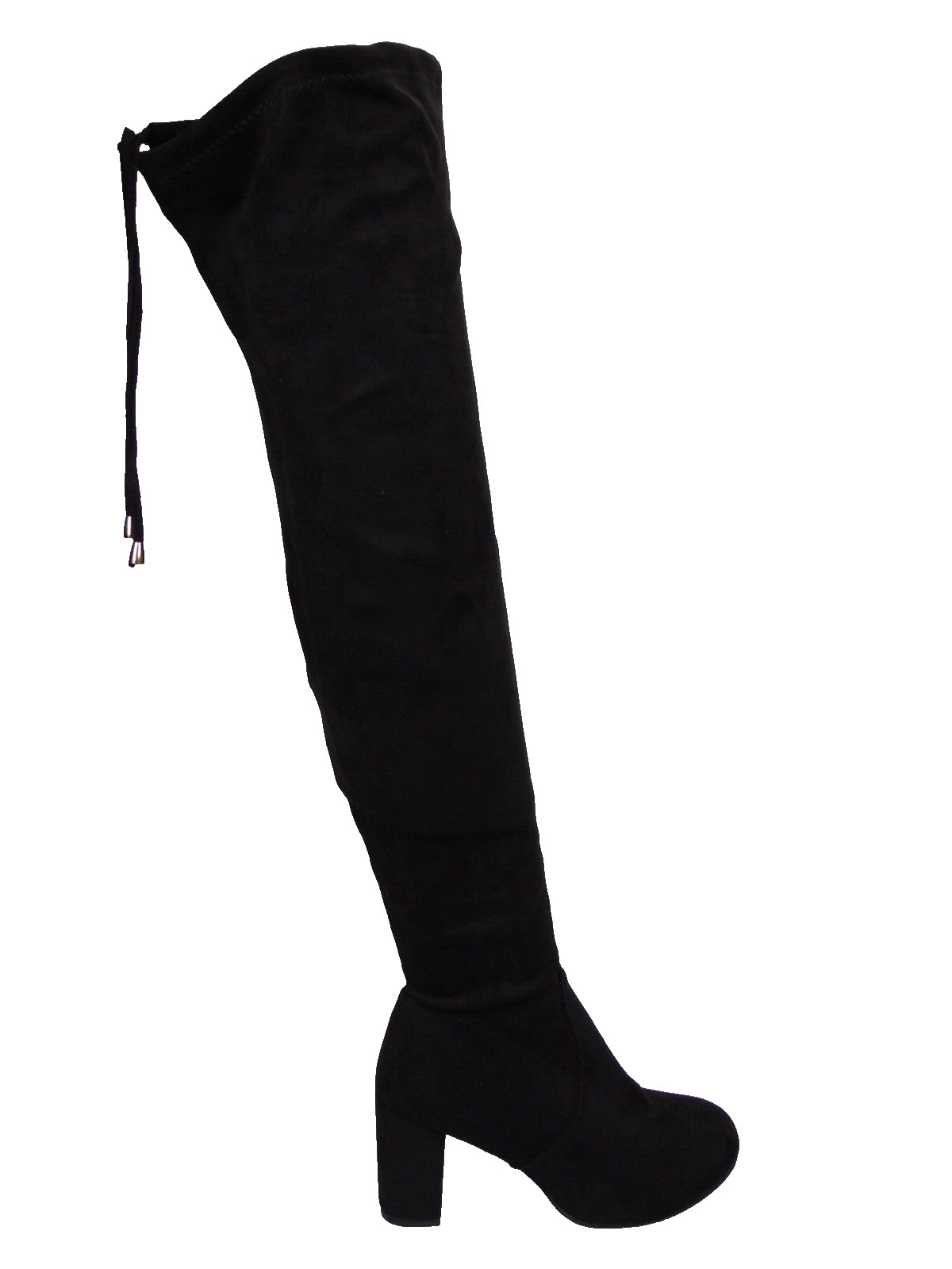 Women’s Vepose Over Knee Fashion Boots, Size 10.0 M, Black Micro Suede NEW 29957
