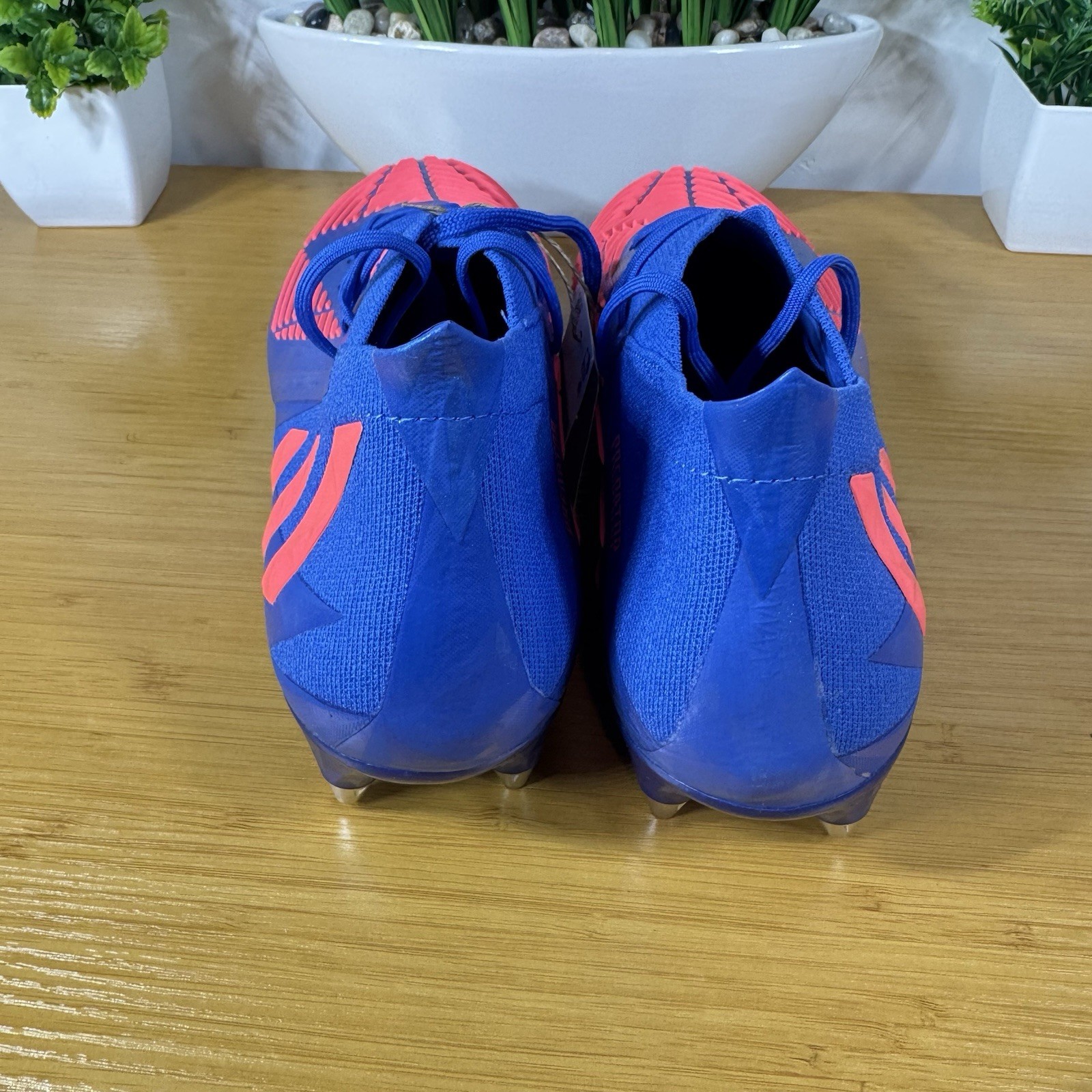Adidas Predator Edge .1 SG NBY Soccer Cleats Blue Mens Size 8/ Womens Size 9