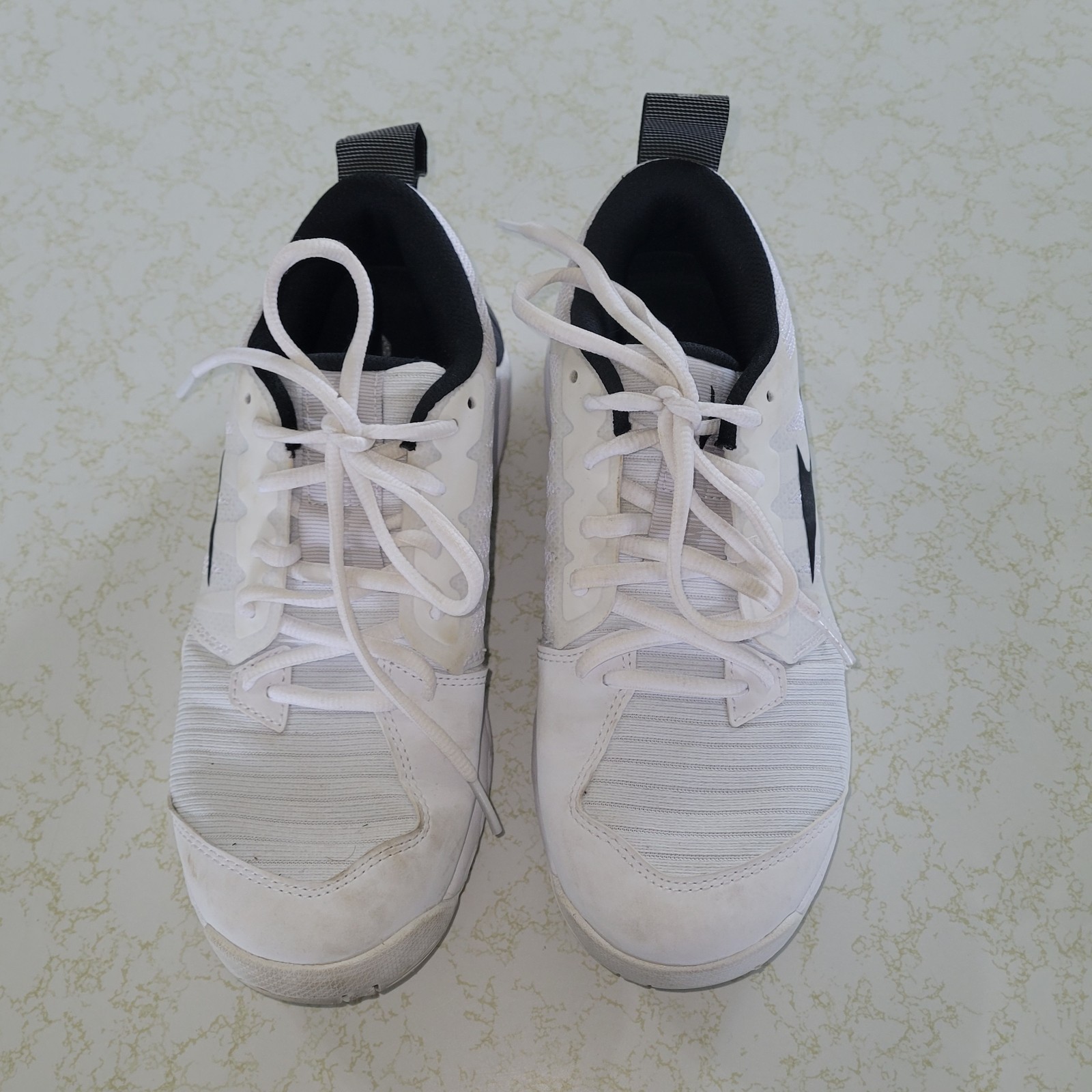Mizuno Womens Wave Supersonic 2 Volleyball Shoes Size 7 White Black