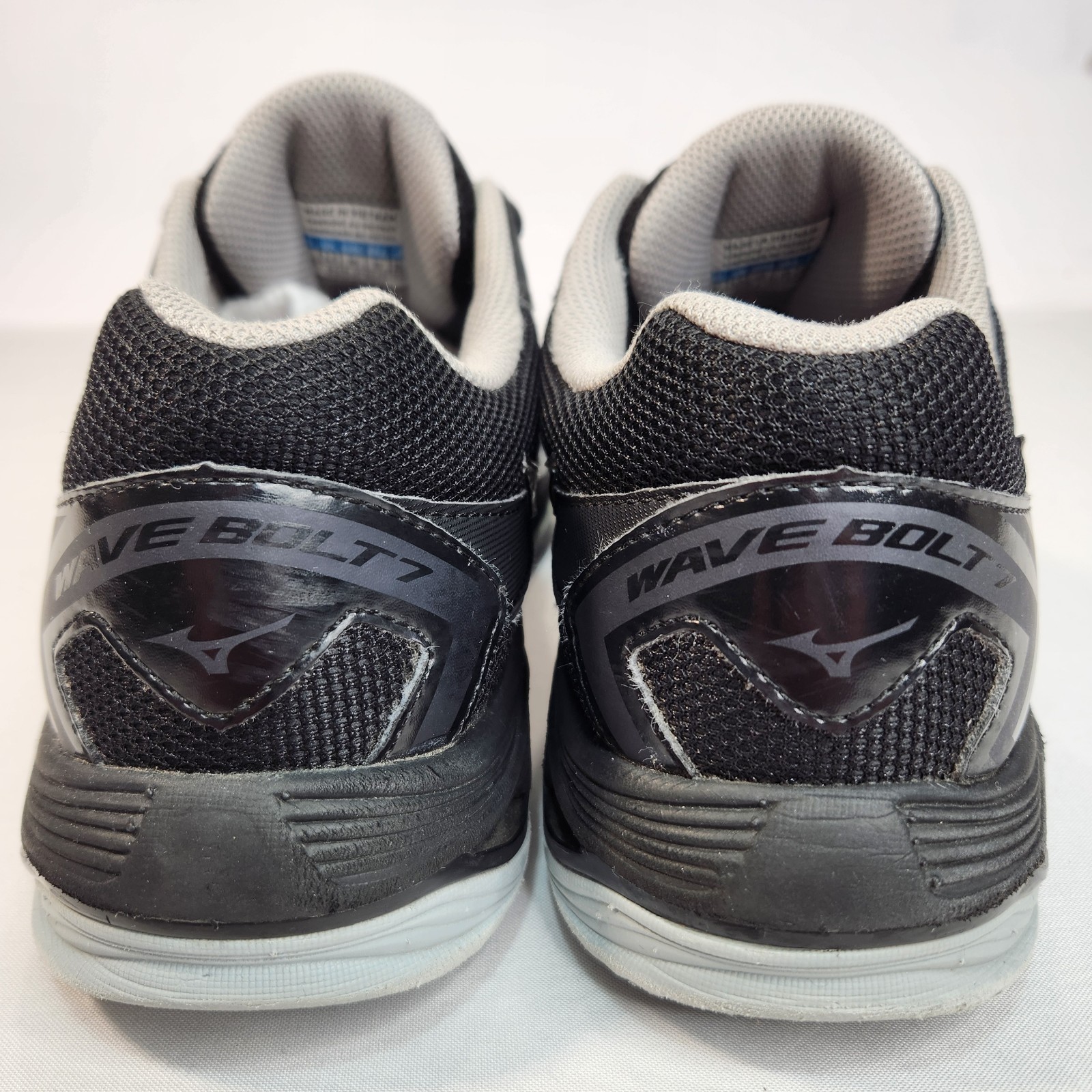 Mizuno Wave Bolt 7 Shoes Womens 9 Black Athletic Volleyball Sports Sneakers