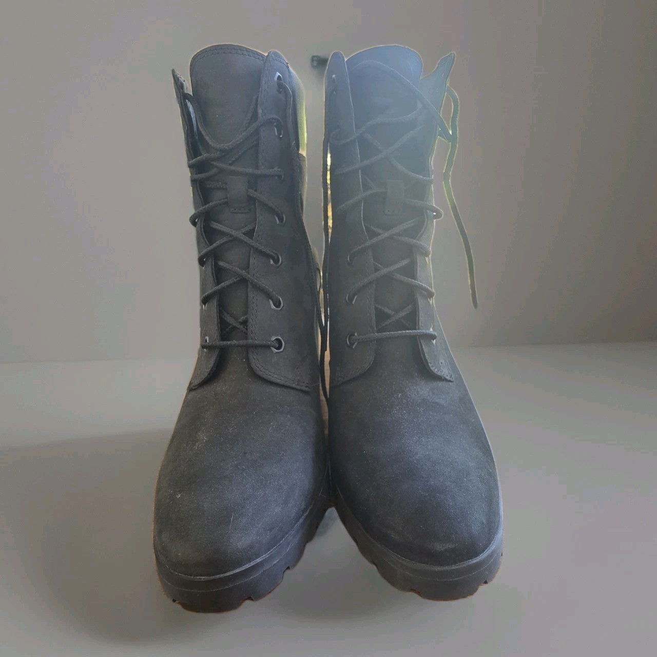 Timberland Women’s Lace Up Heeled Ankle Boots Ortholite Nubuck